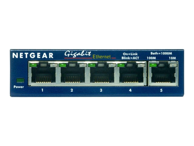 Netgear GS105GE 5-Port Gigabit Unmanaged Switch