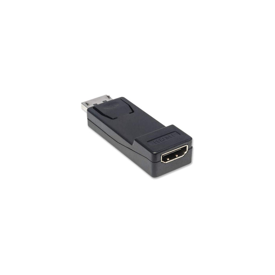 MANHATTAN DisplayPort Adapter St/Bu HDMI schwarz