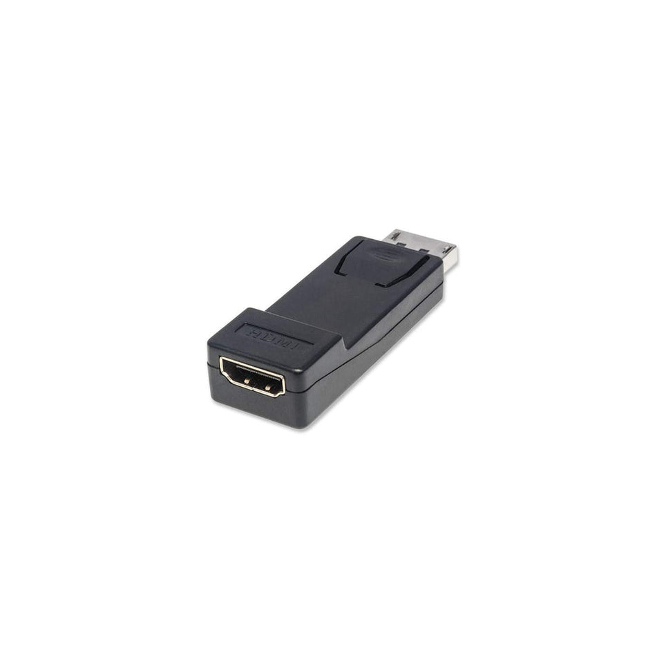 MANHATTAN DisplayPort Adapter St/Bu HDMI schwarz