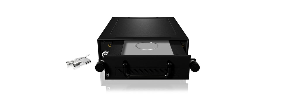 Carrier IcyBox 3,5"/2,5" SATA/SAS HDD/SSD black