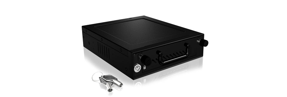 Carrier IcyBox 3,5"/2,5" SATA/SAS HDD/SSD black