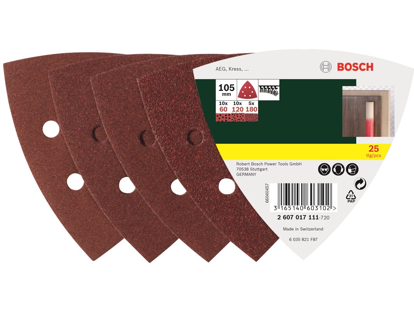 Bosch sanding sheet set