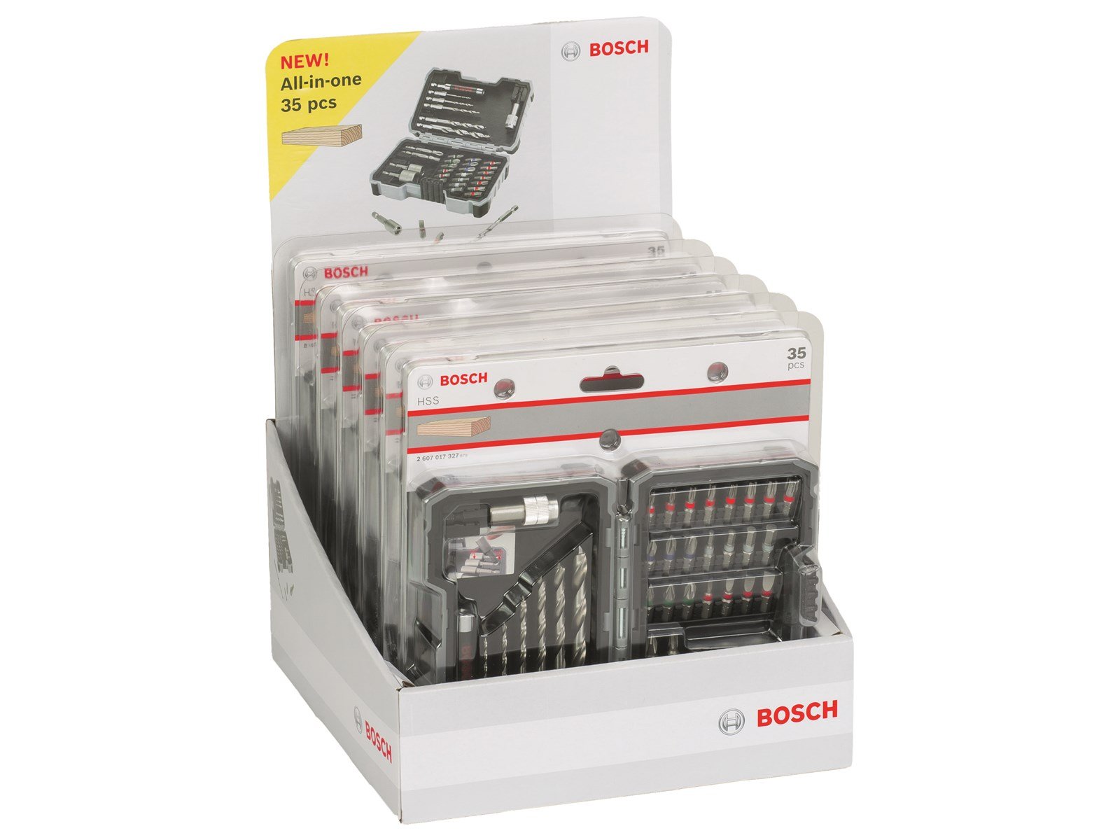 Bosch skruetrækker og borebitsæt