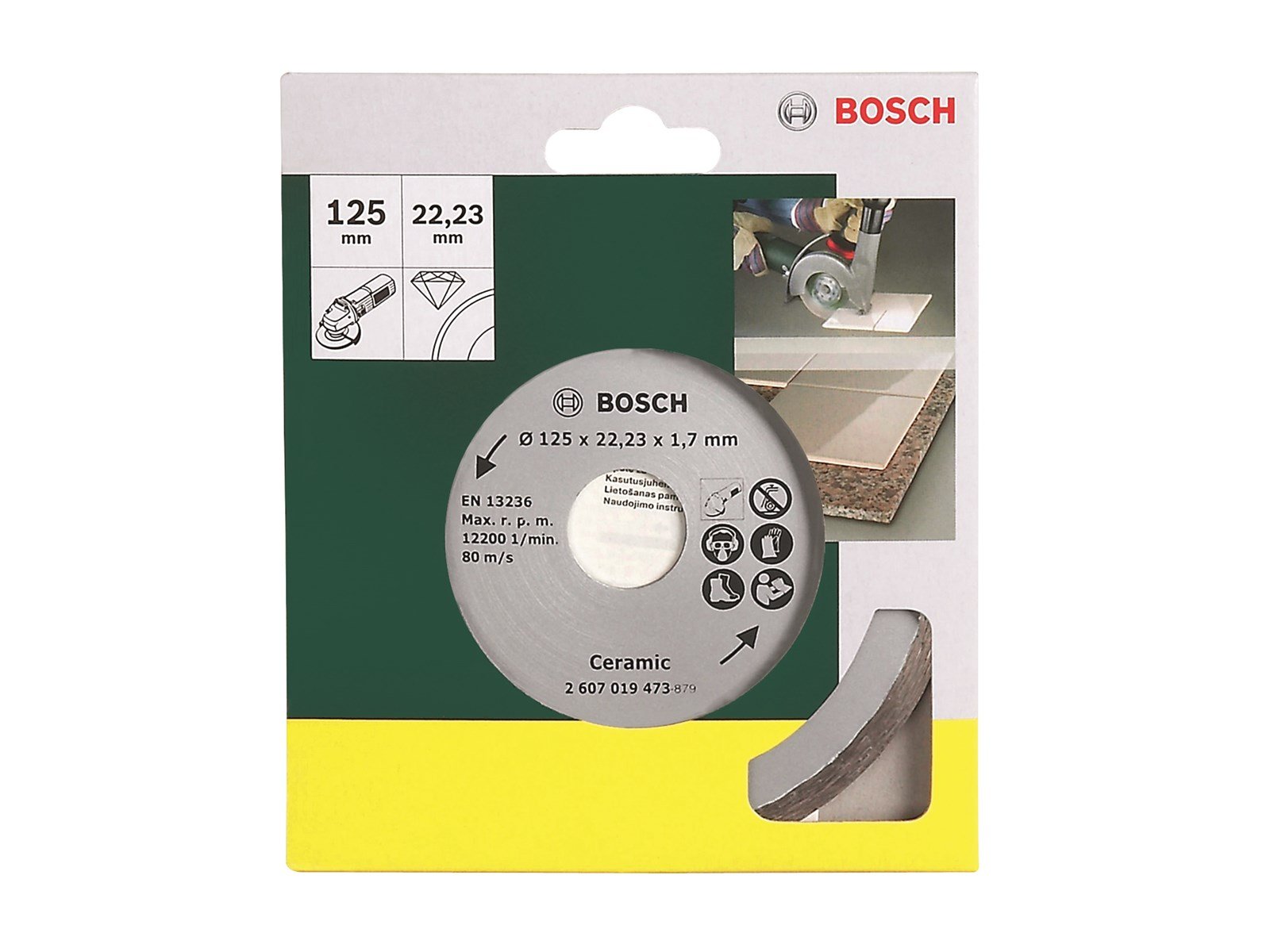 Bosch diamantskæreskive