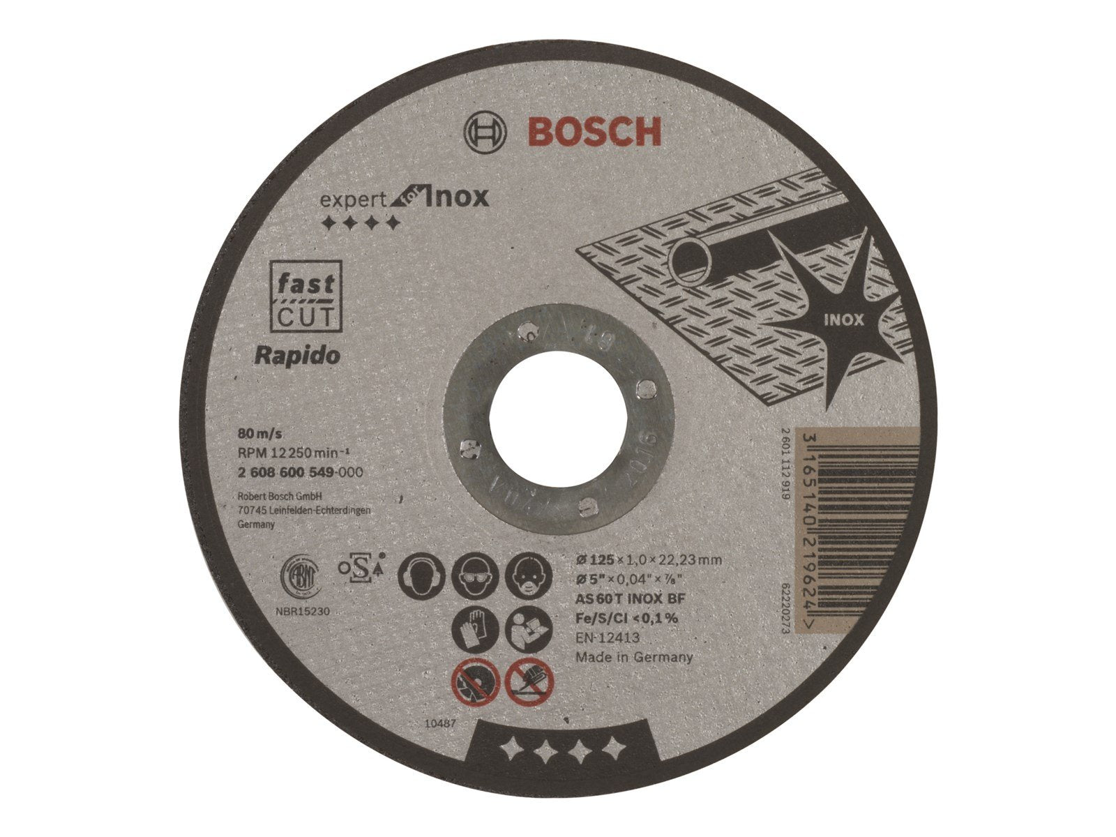 Bosch Expert AS 60 T INOX BF Rapido