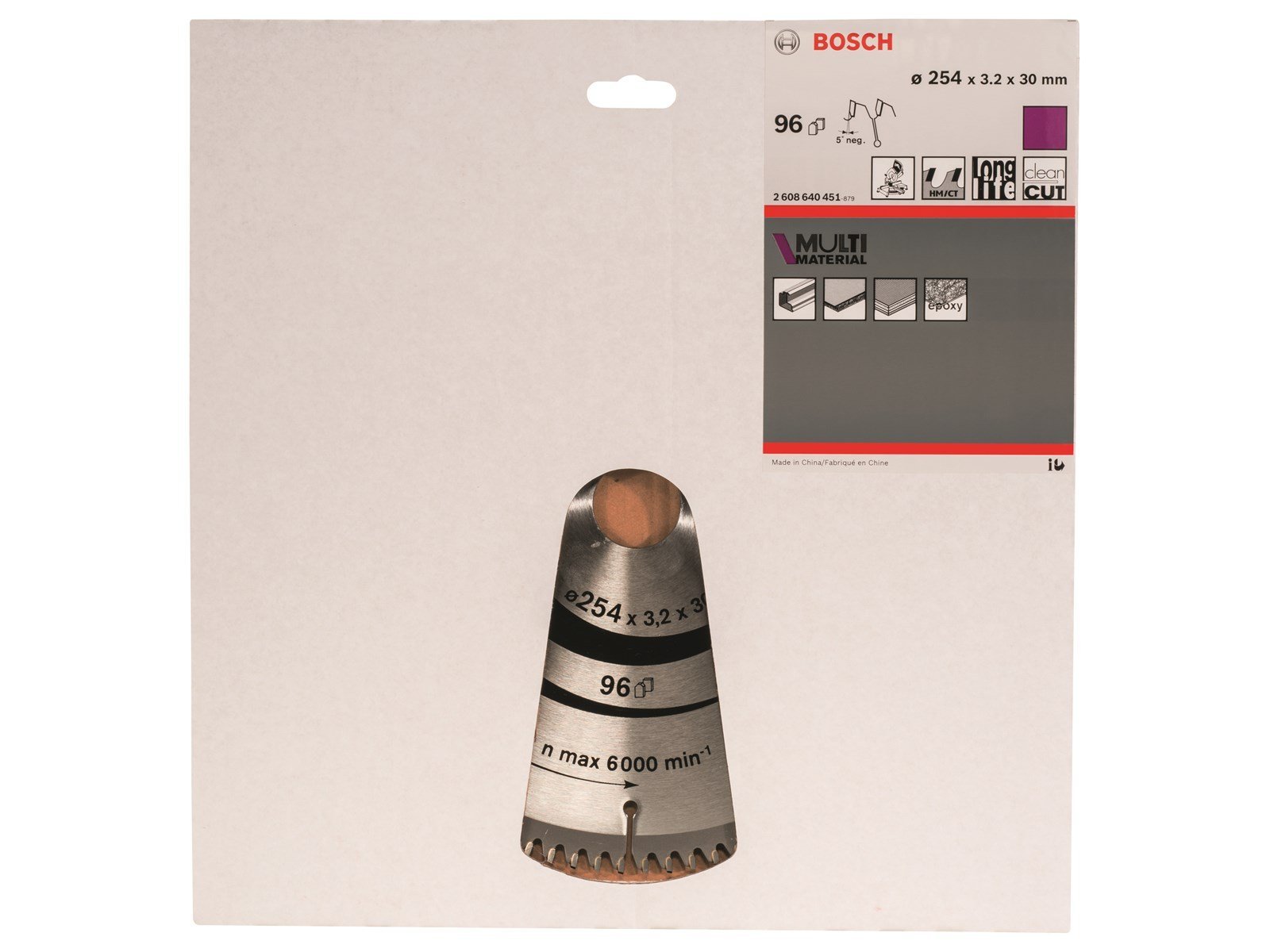 Bosch Multi Material rundsavsklinge