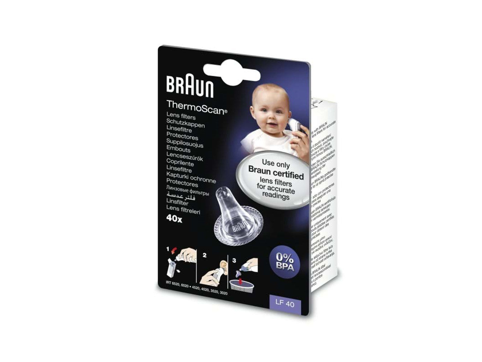 Braun Thermometer Lens Filter 40 Ct. Thermometer