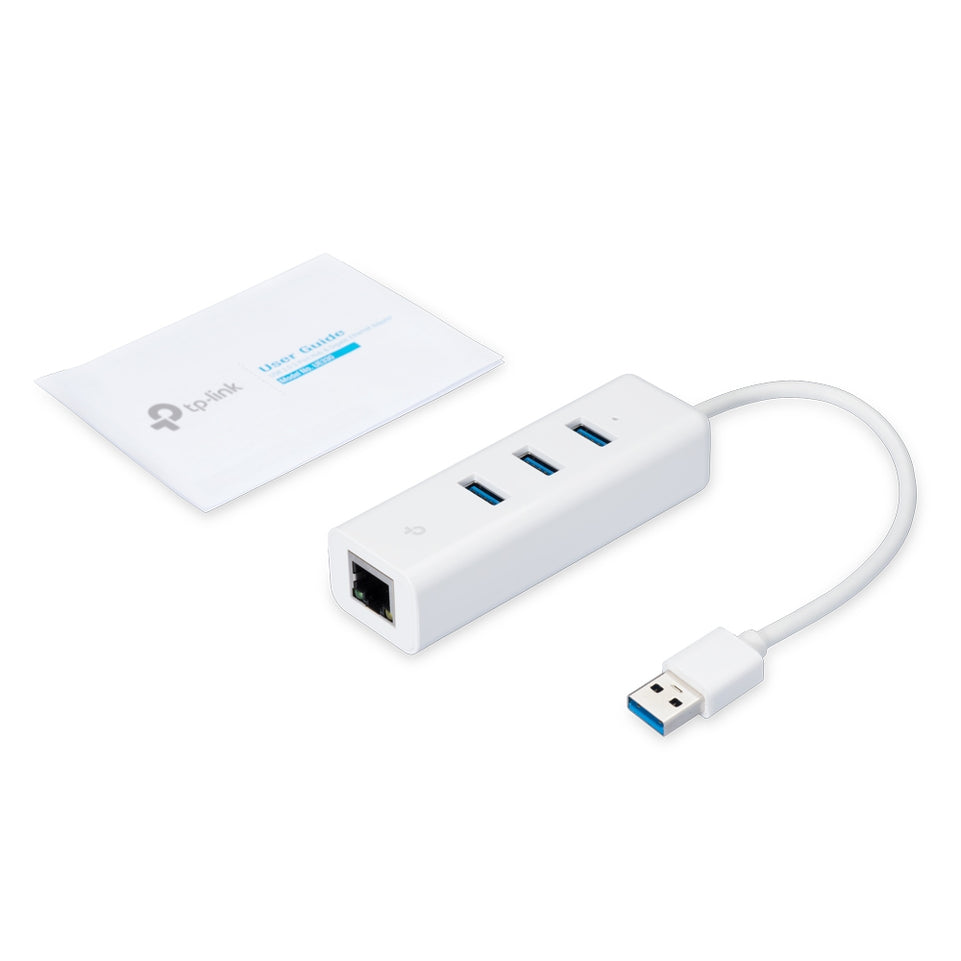 TP-Link Adapter 3port USB 3.0 > Gigabit Ethernet