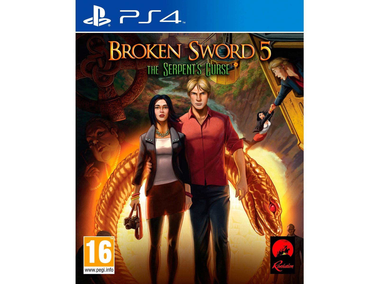Broken Sword 5: The Serpent's Curse - Sony PlayStation 4 - Abenteuer - PEGI 16