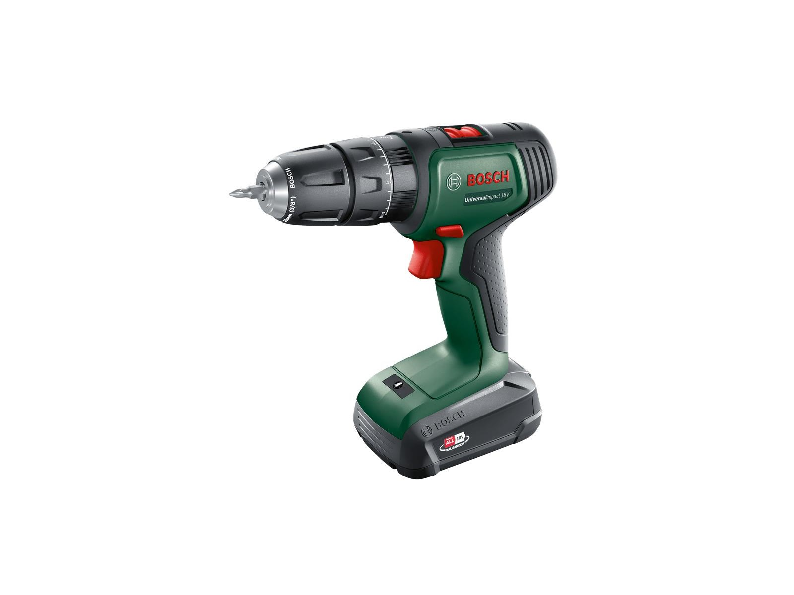 Bosch Universal Impact 18V cordless impact drill (1x 1.5 Ah)