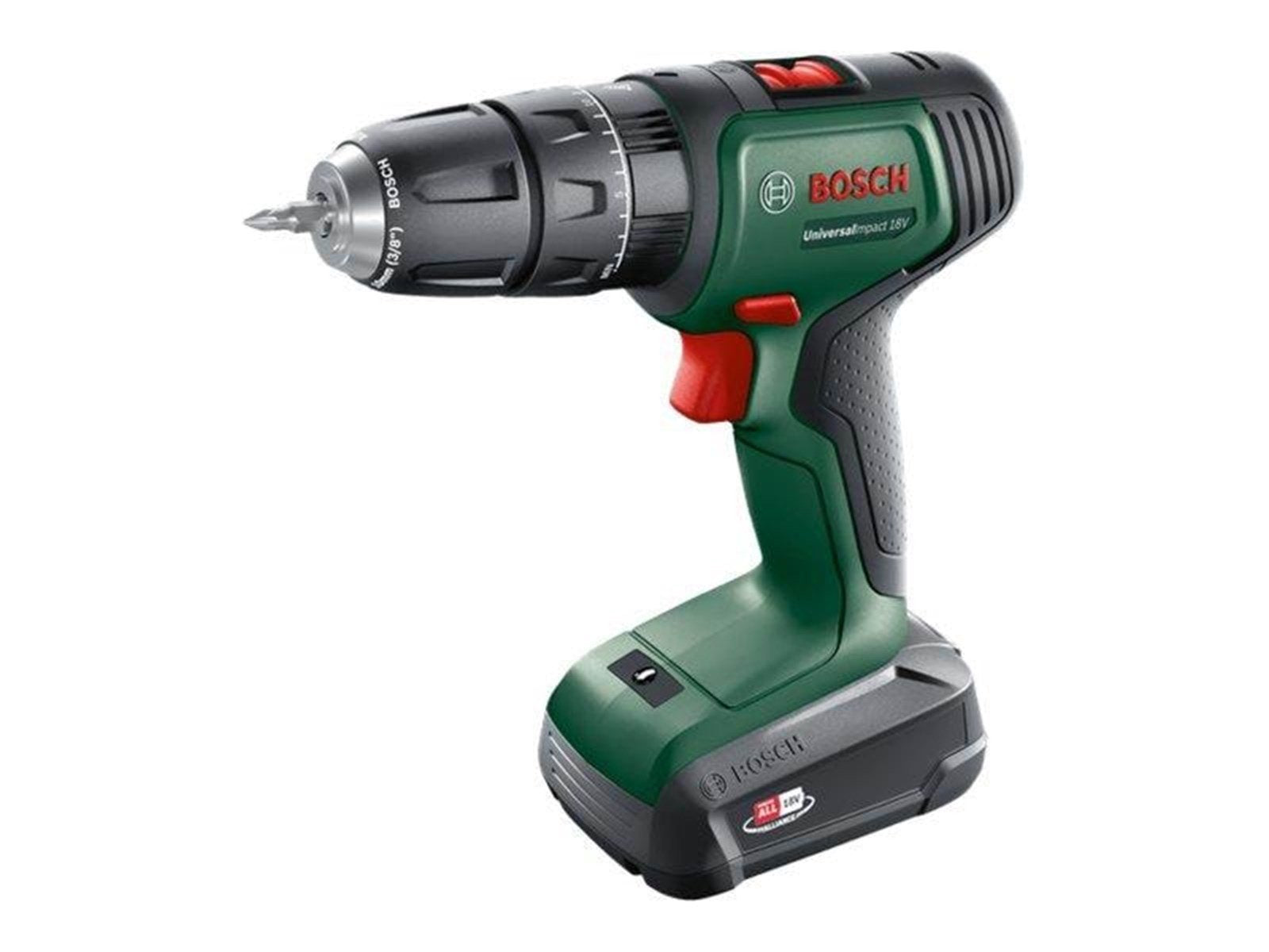 Bosch Universal Impact 18V cordless impact drill (1x 1.5 Ah)