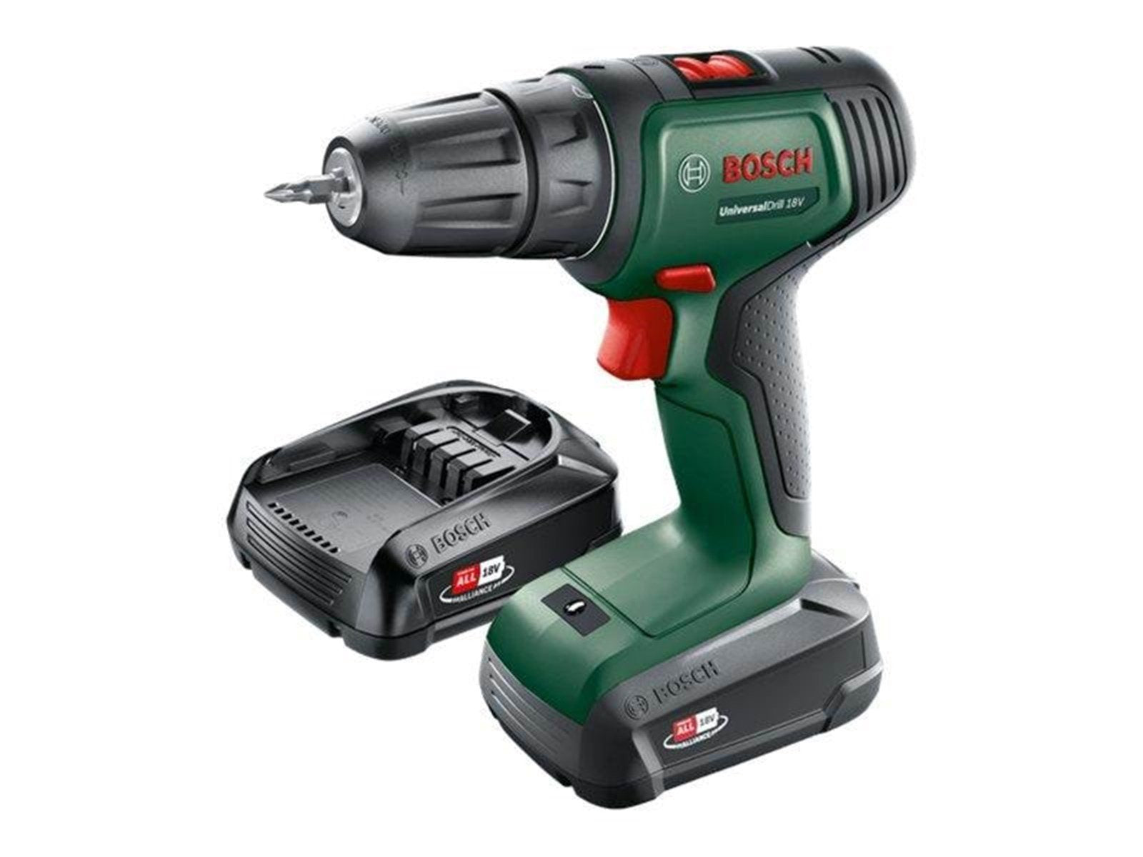 Bosch Universal Drill 18V Cordless Impact Driver + 2X1.5AH