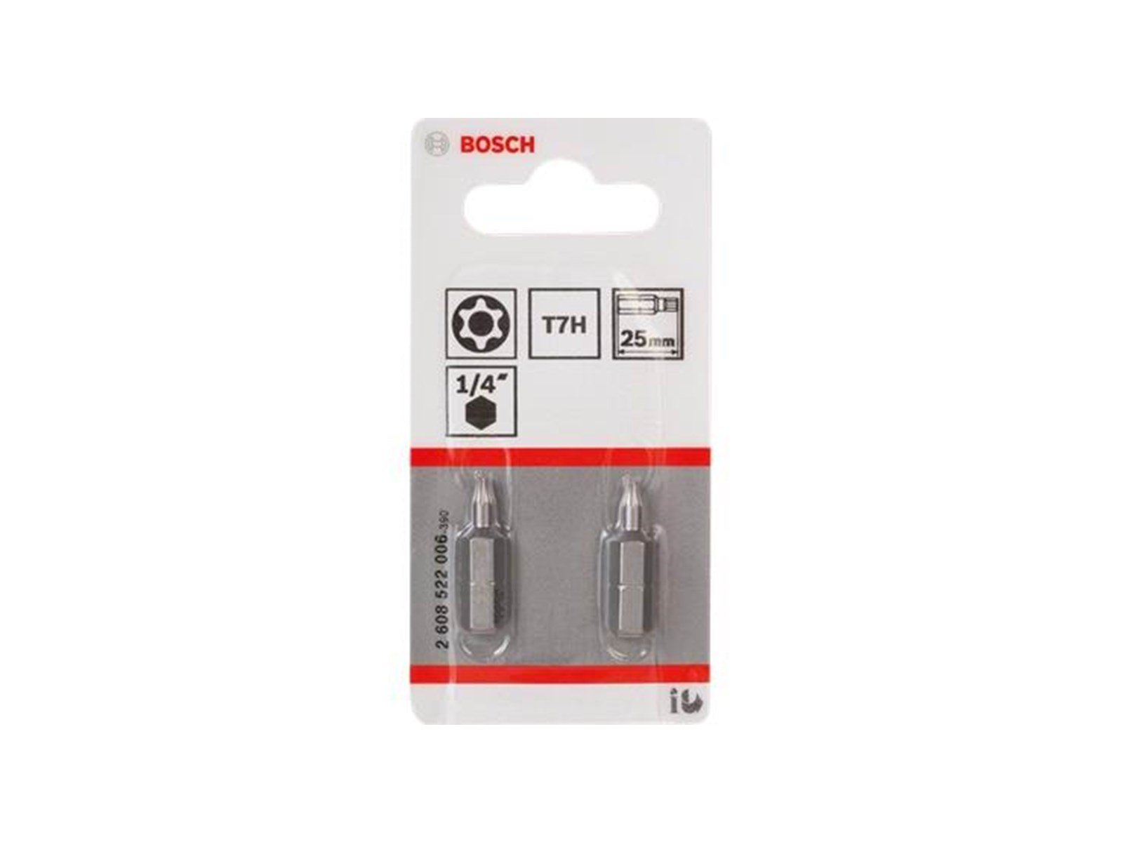 Bosch Extra Hard Torx-bit 2 pcs.