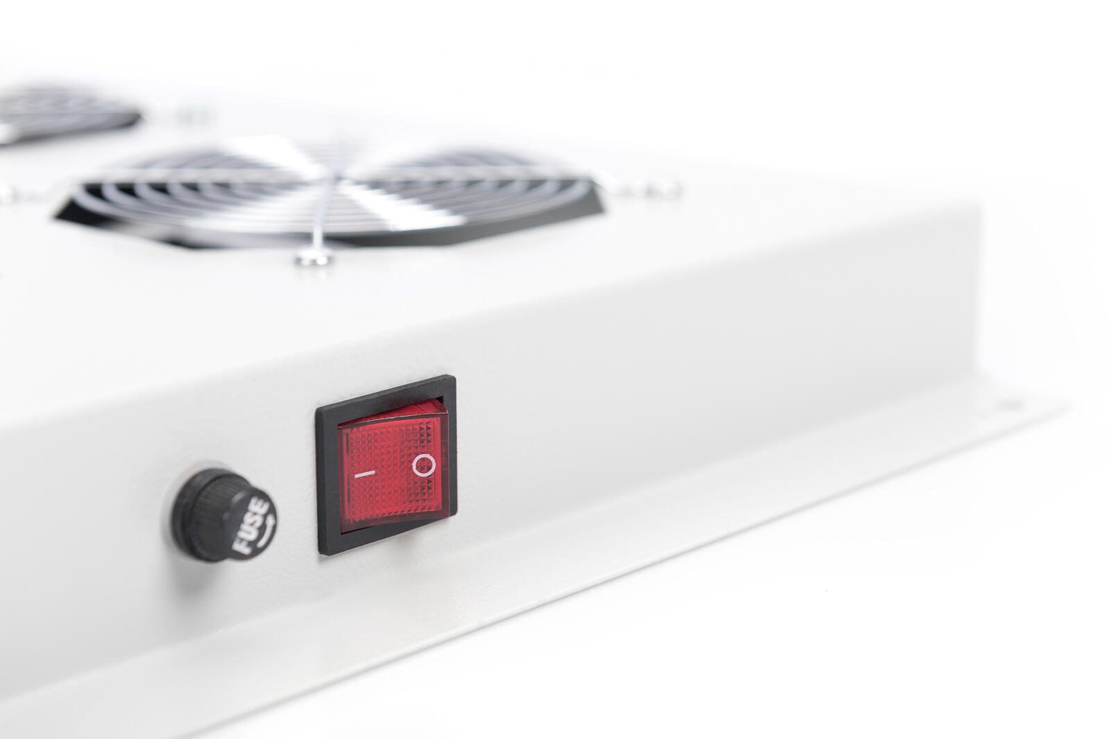 Digitus Dachlüftermodule für 19' Unique Schränke 4 Lüfter RAL7035 grau (DN-19 FAN-4-SRV)