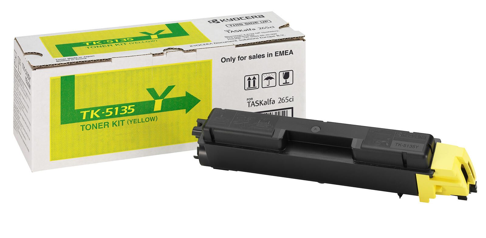 Kyocera Original TK-5135Y Toner gelb 5000 Seiten (1T02PAANL0)