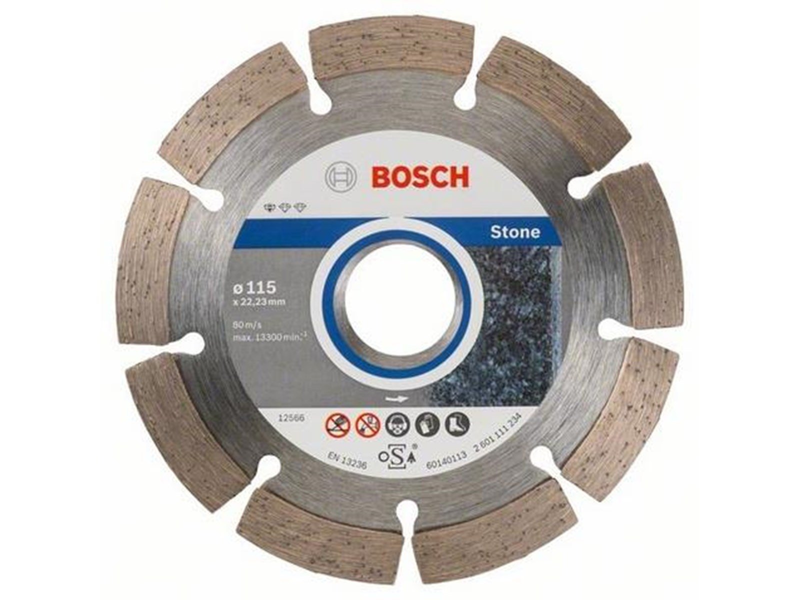 Bosch Diamond Cutting Disc 115 x 22.23 mm 10 pcs.