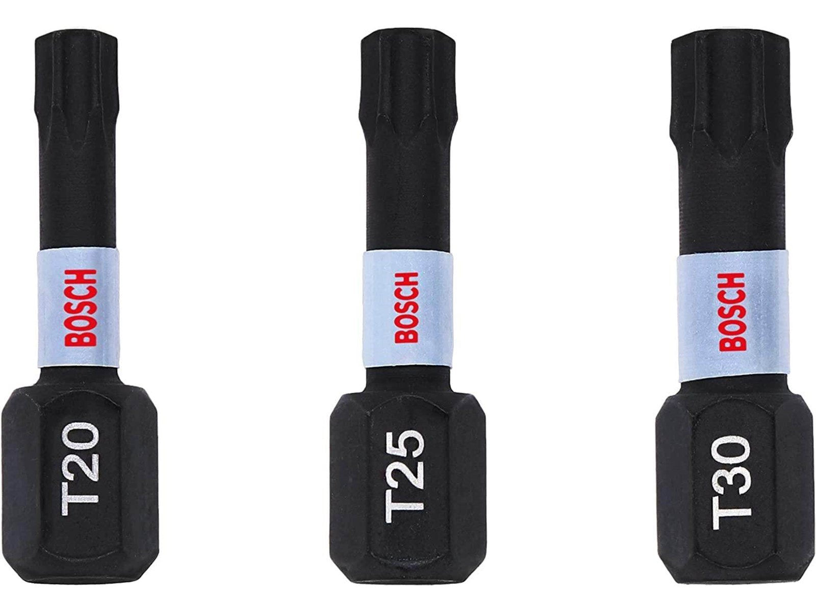 Bosch Impact Control Screwdriver Bits T Set 25 mm 3 pcs.