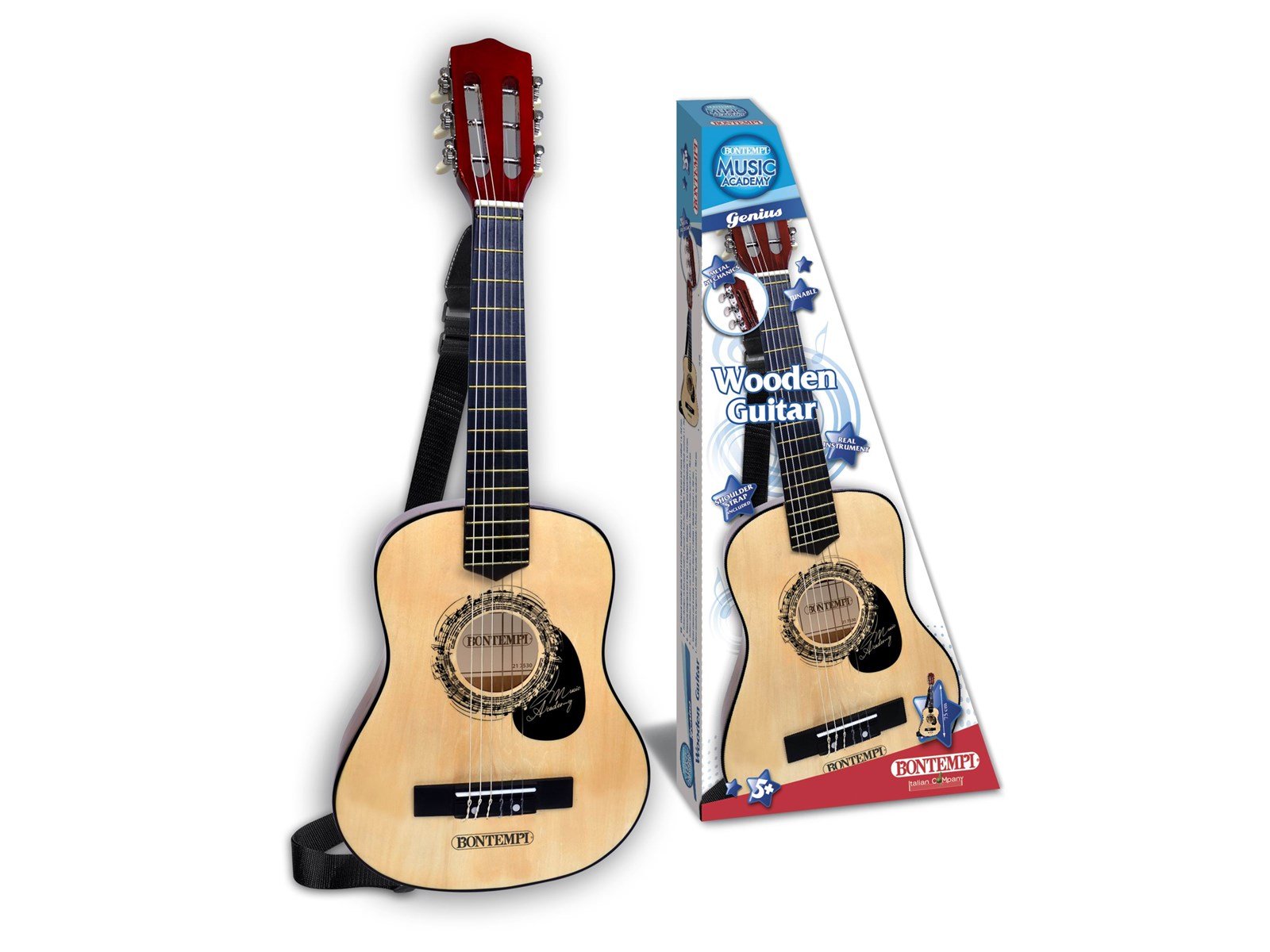 Bontempi Wooden guitar