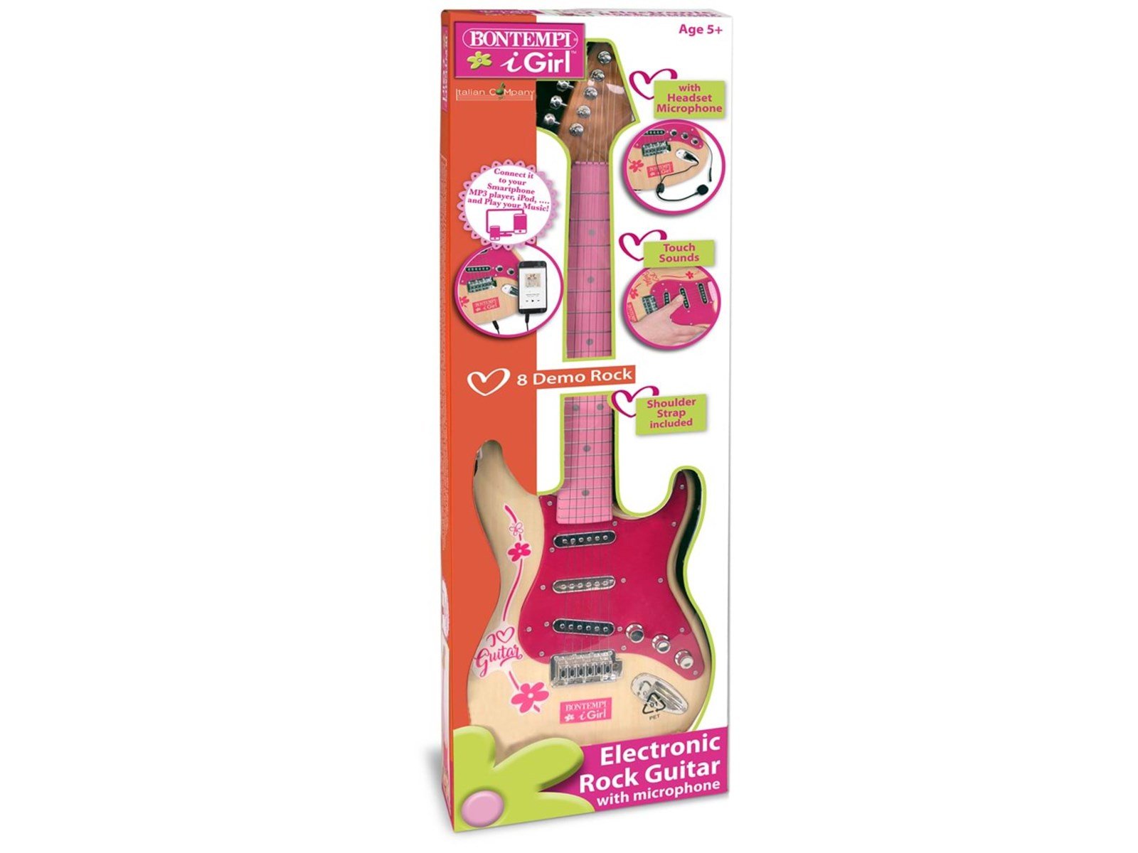 Bontempi Electric rock Girl guitar