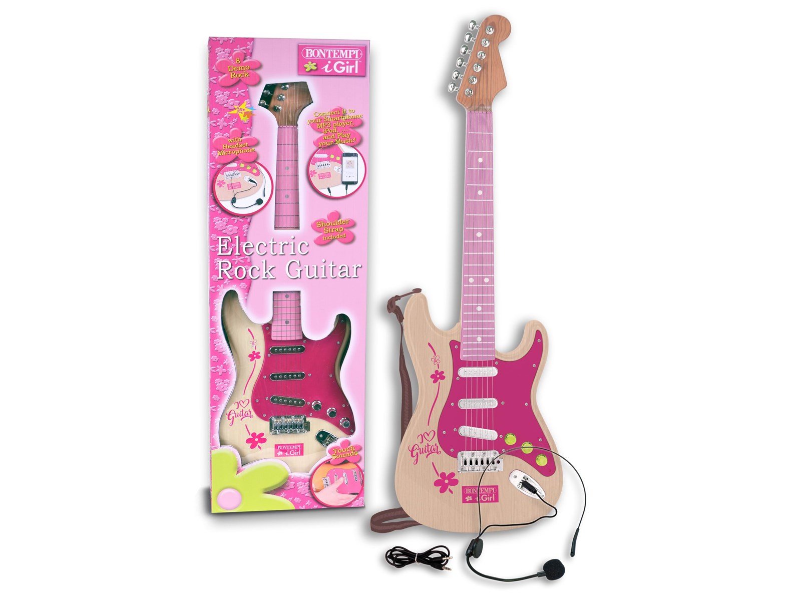 Bontempi Electric rock Girl guitar