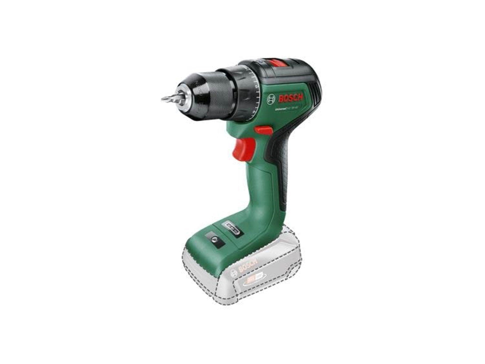 Bosch Cordless Drill Driver UniversalDrill 18V-60 2X2.0AH