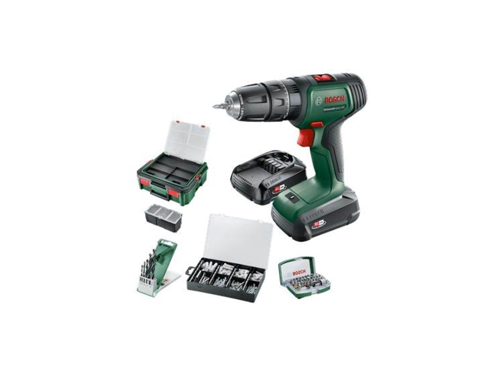 Bosch Universal Impact 18V + SystemBox 1.5/2.5AH M/46AC