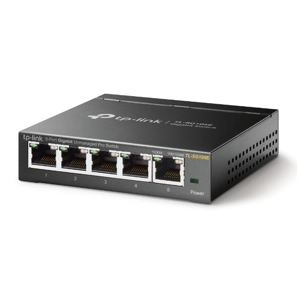 TP-LINK TL-SG105E 5-Port-Gigabit Easy Smart Pro Switch