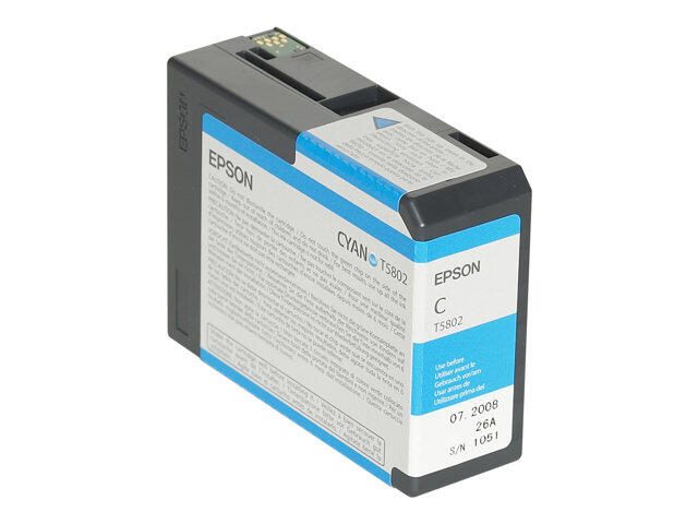 Epson Original T5802 Druckerpatrone cyan 80ml (C13T580200)