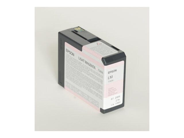 Epson Original T5806 Druckerpatrone magenta hell 80ml (C13T580600)