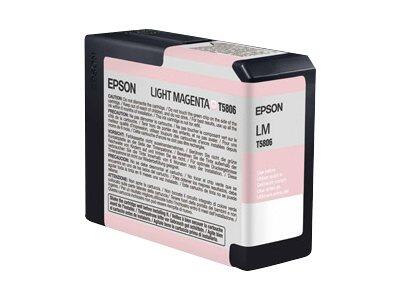 Epson Original T5806 Druckerpatrone magenta hell 80ml (C13T580600)