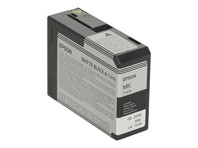 Epson Original T5808 Druckerpatrone schwarz matt 80ml (C13T580800)