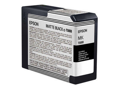 Epson Original T5808 Druckerpatrone schwarz matt 80ml (C13T580800)