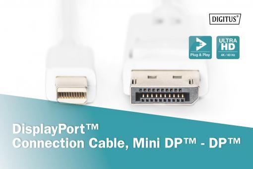 DIGITUS DisplayPort-Anschlusskabel - Mini DisplayPort 2m