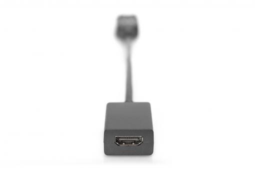 DIGITUS DisplayPort-Adapterkabel - DisplayPort / HDMI 0,15m