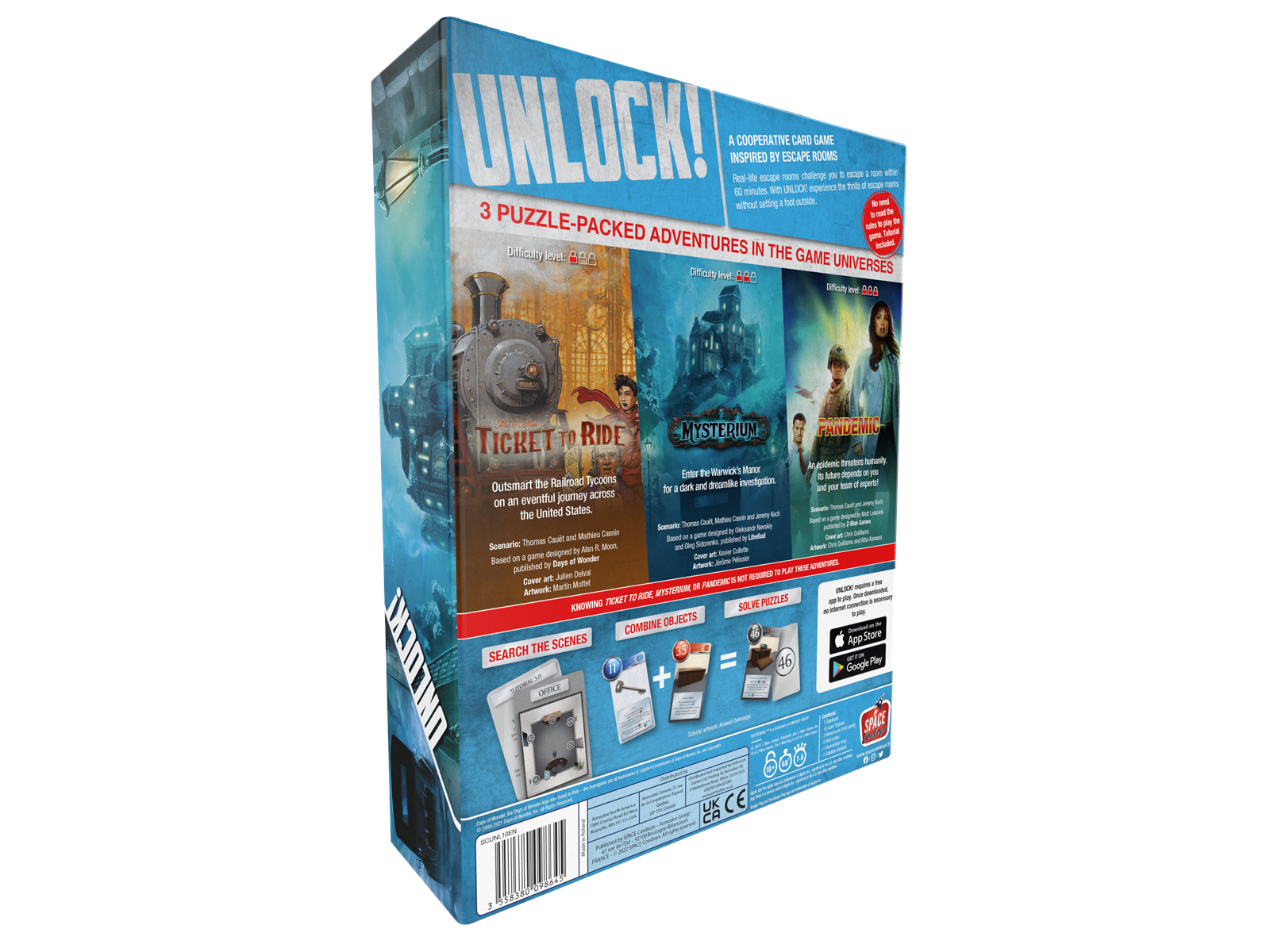 Asmodee Unlock 10 Game Adventures (EN)