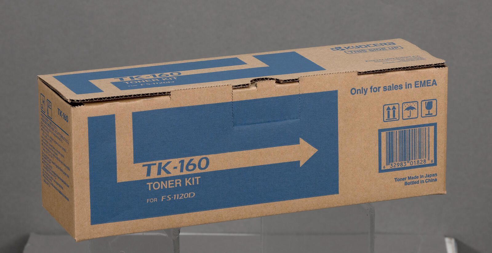 Kyocera Original TK-160 Toner schwarz 2.500 Seiten (1T02LY0NLC) für ECOSYS P2035d, FS-1120D