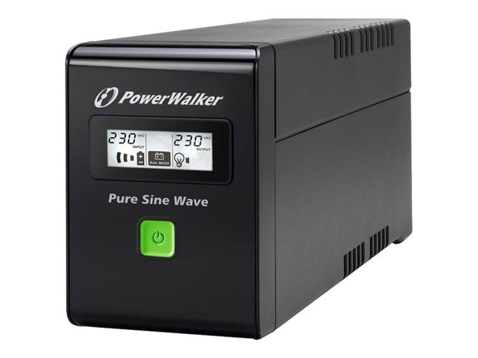 BlueWalker 10120085 - PowerWalker VI SW - 600VA/360W - Line Interactive UPS