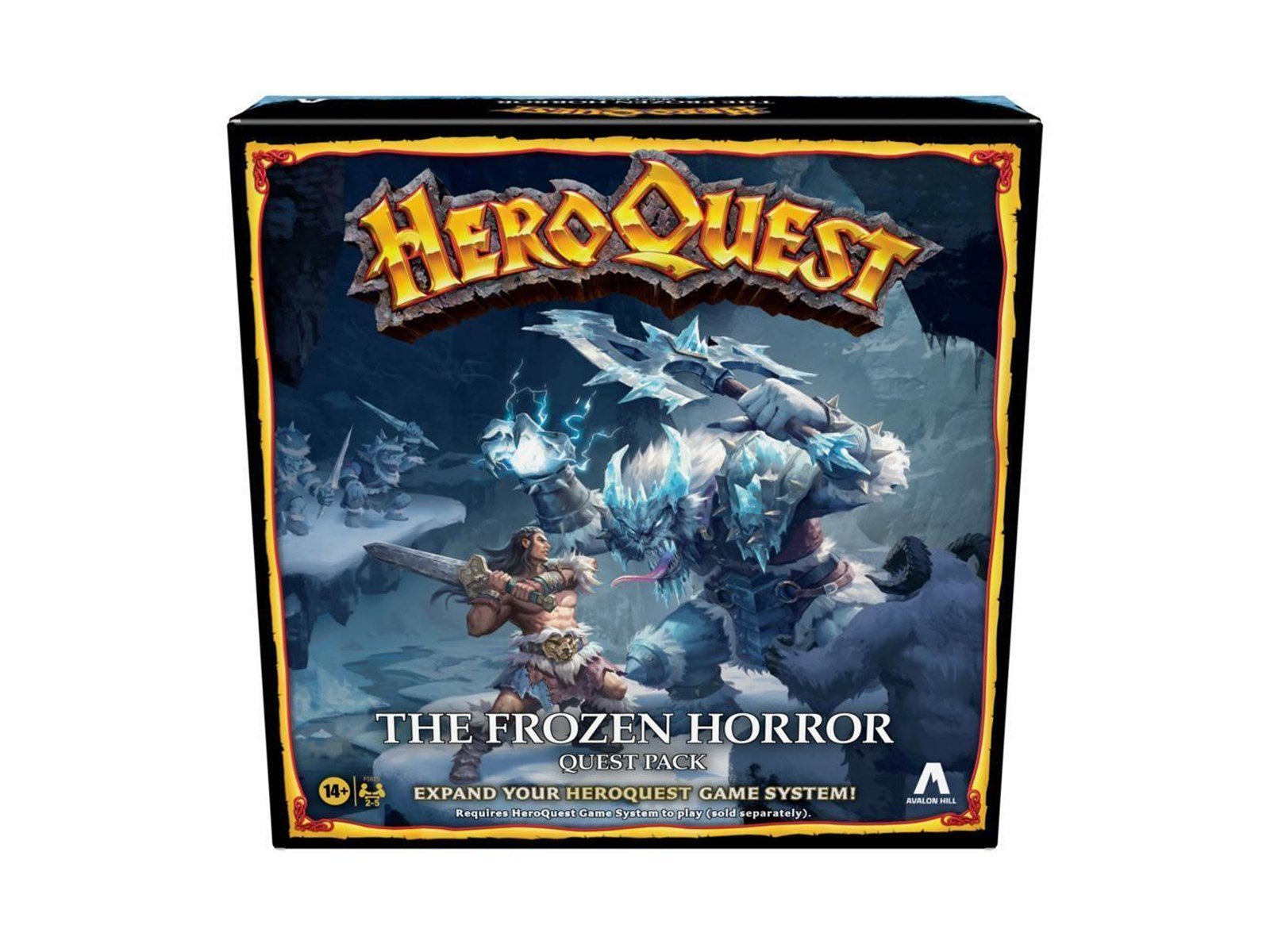 Avalon Hill HeroQuest The Frozen Horror Quest Pack - Requires HeroQuest Game System to Play (English)