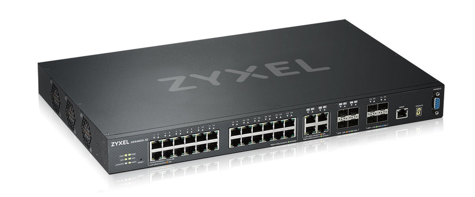 Zyxel Switch 28x GE XGS4600-32 4x10G SFP+ 19"