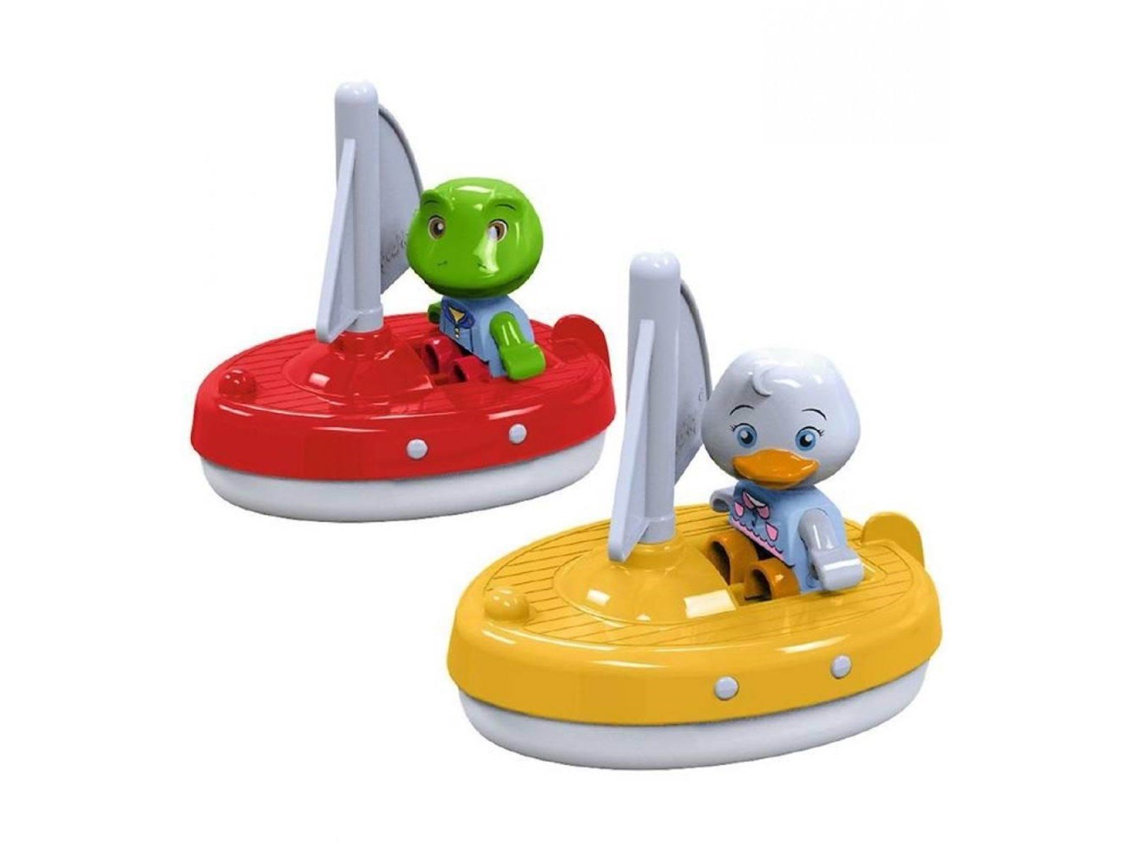 Aquaplay 2 Segelboote + 2 Figuren