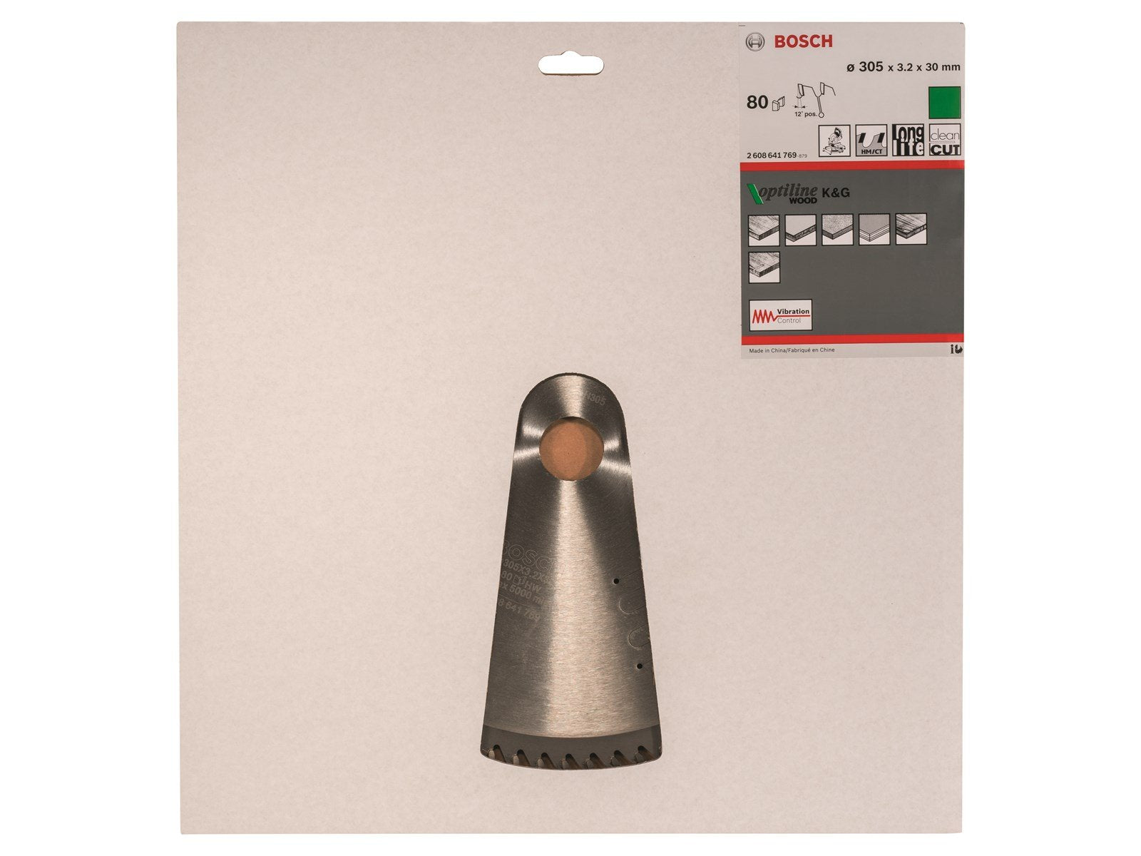 Bosch Optiline Wood rundsavsklinge