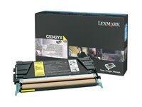 Lexmark Original Toner Standard Variante - C534 gelb 7000 Seiten (C5342YX)