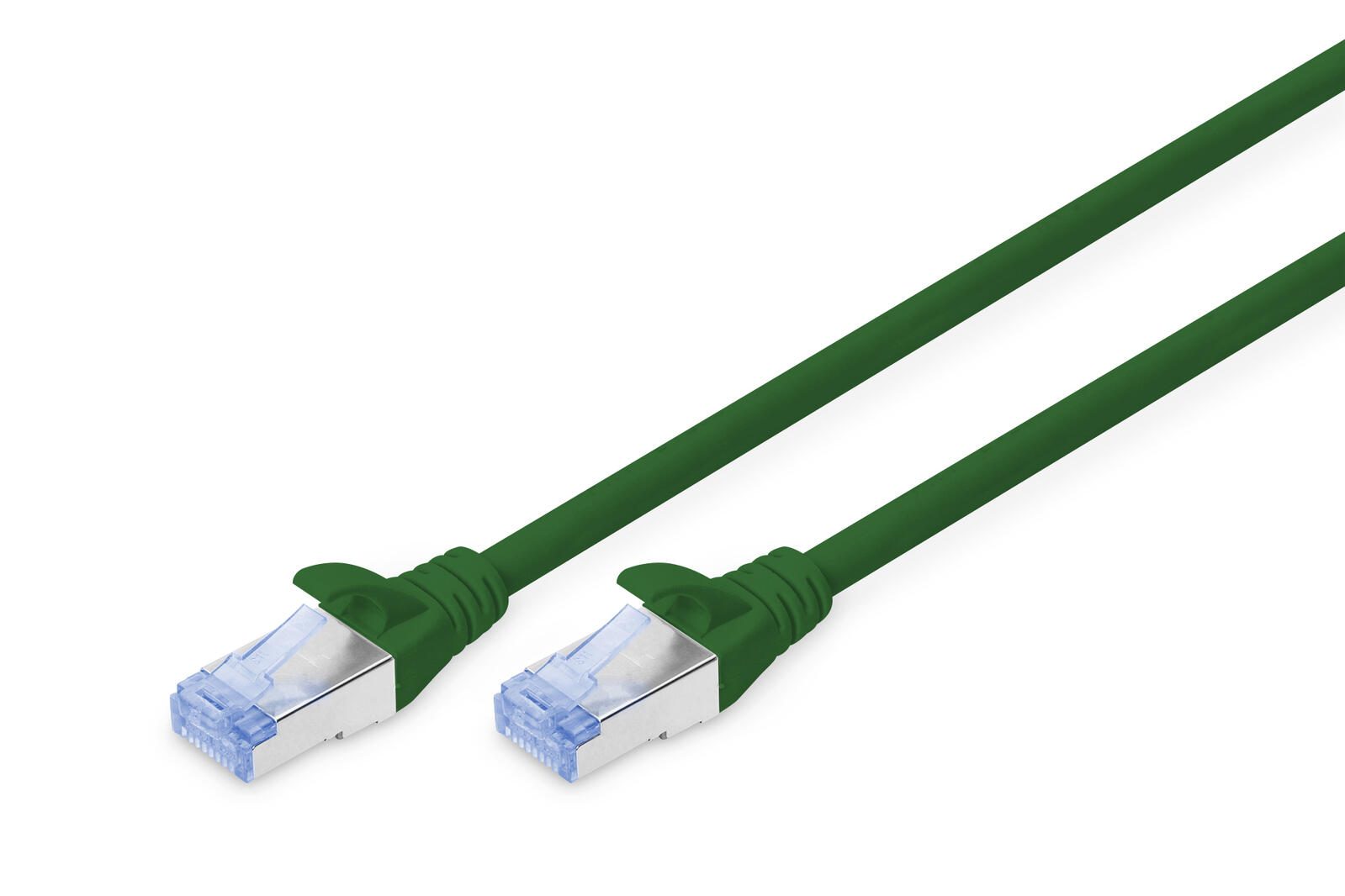 DIGITUS Patch-Kabel RJ-45 (M) zu RJ-45 (M) 3m CCA SF/UTP Cat 5e grün (DK-1532-030/G)
