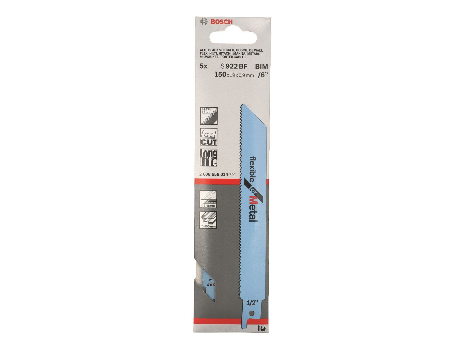 Bosch flexible for Metal S 922 BF