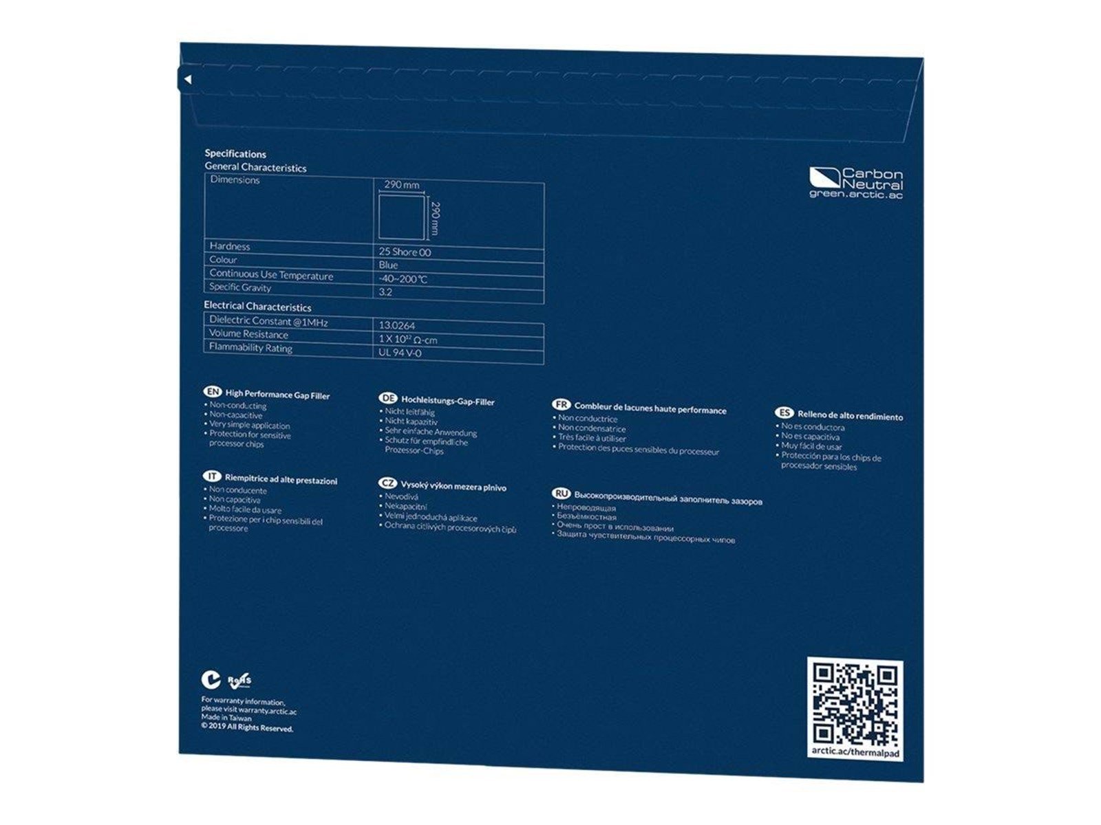 Arctic - thermal pad - Thermoplatte