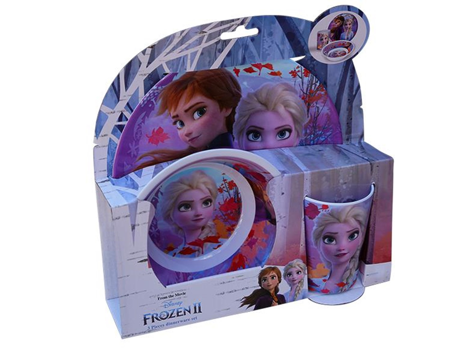 Barbo Toys Frozen 3 pcs Melamine set w/o rim