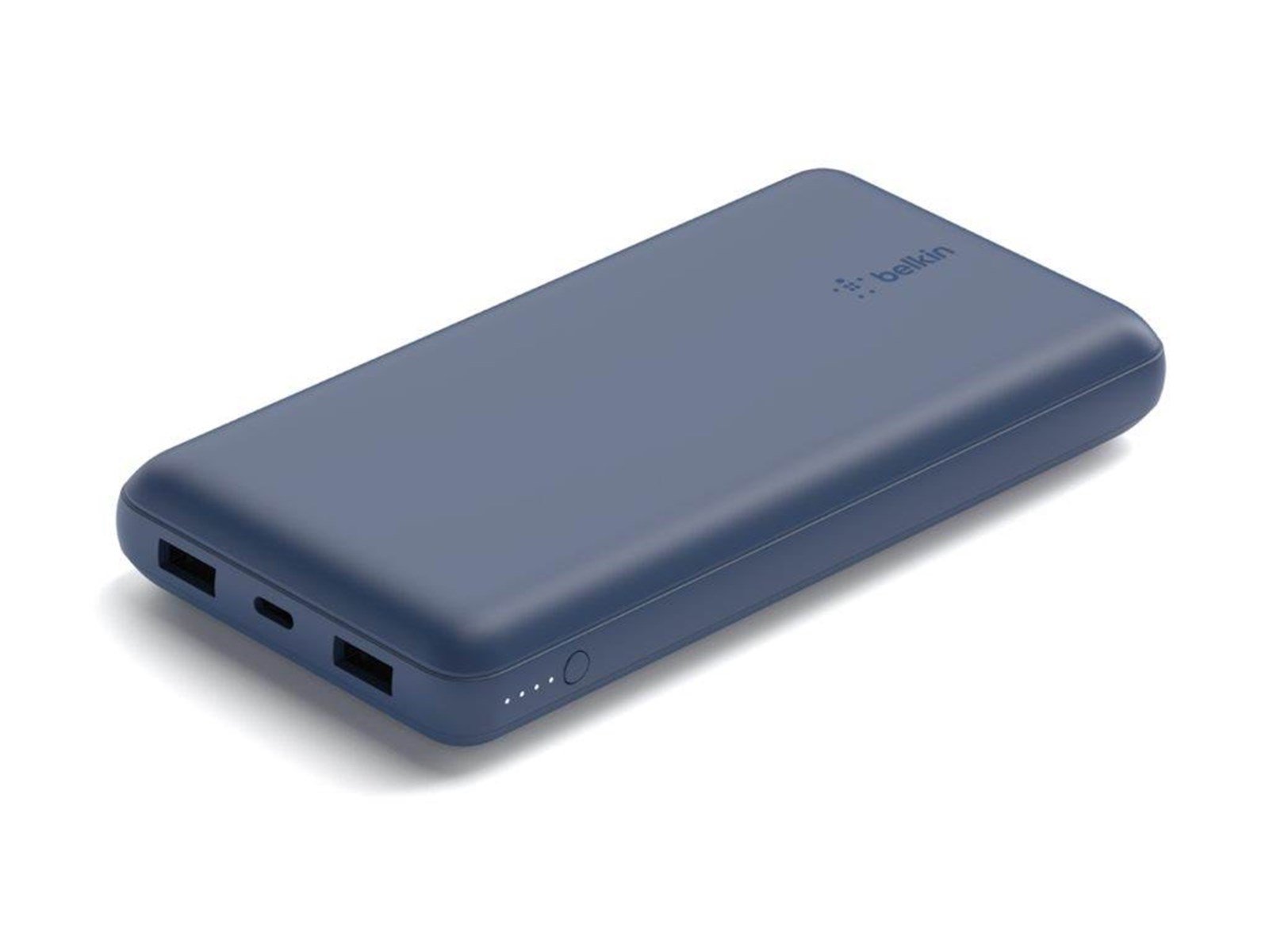 Belkin Power Bank 20K USB-A and USB-C 15W blue Powerbank (Akku) - 20000 mAh