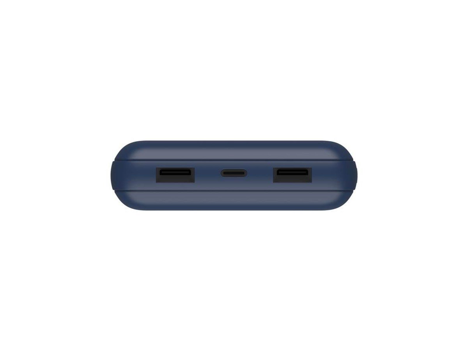 Belkin Power Bank 20K USB-A and USB-C 15W blue Powerbank (Akku) - 20000 mAh