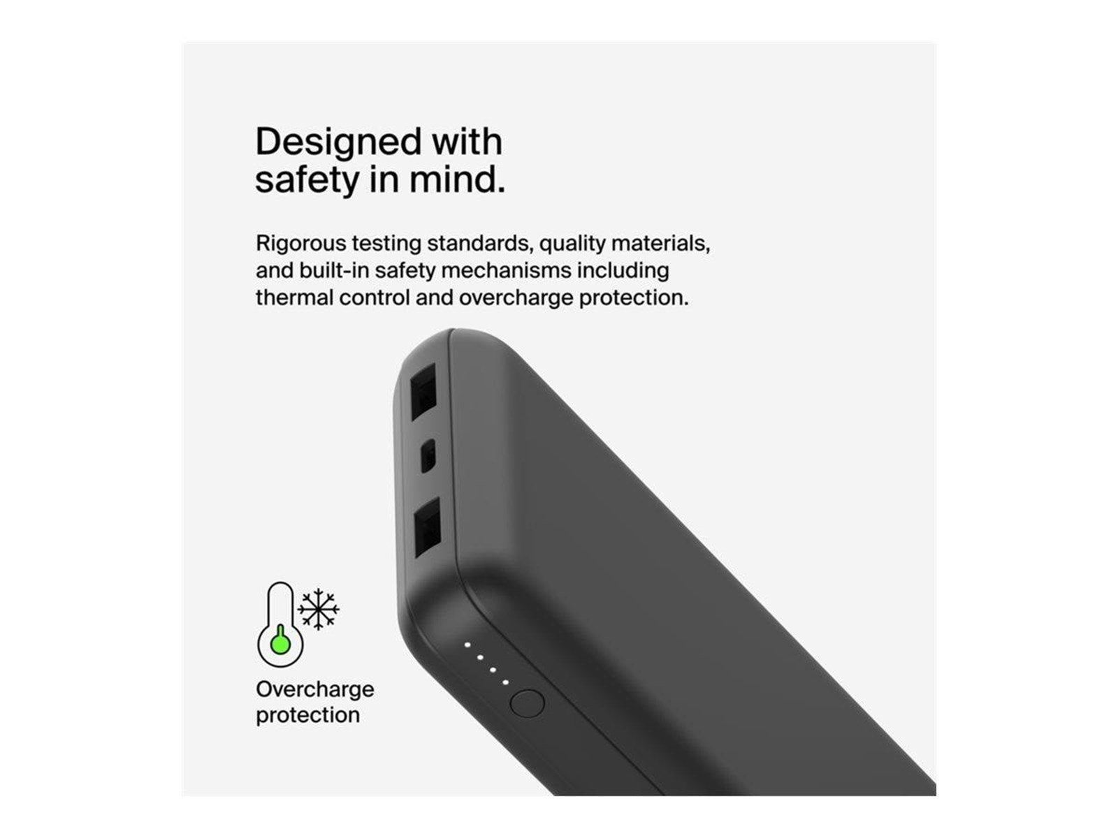 Belkin BOOST CHARGE Powerbank (Akku) - schwarz - 20000 mAh