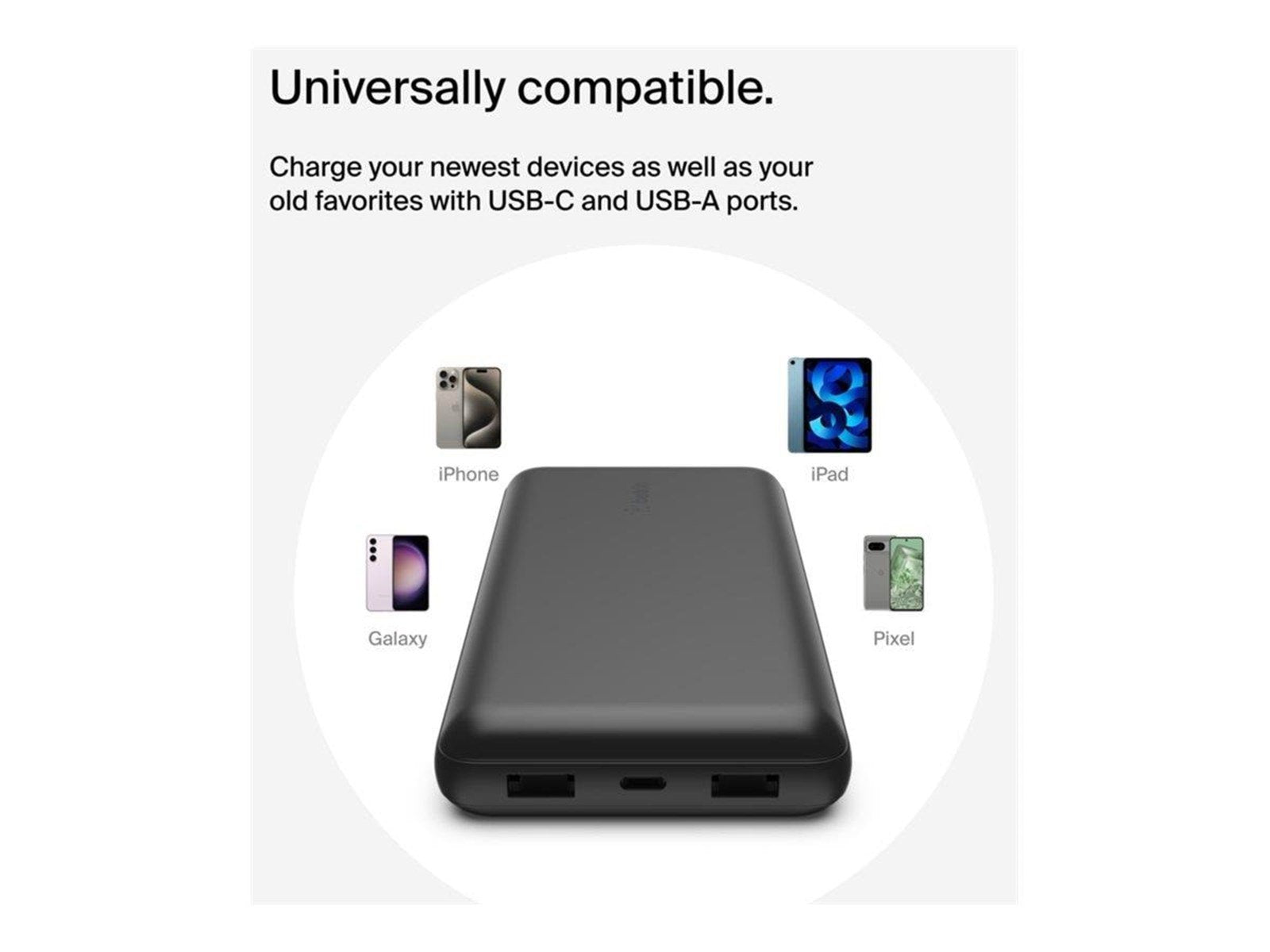 Belkin BOOST CHARGE Powerbank (Akku) - schwarz - 20000 mAh
